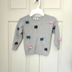 2/$15 George Butterfly Sweater Size 2